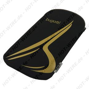 Detailbild 2 zu SoftTouchNeopren SlimCase M Bugatti golden b f�r Nokia N82