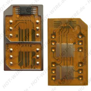 Detailbild 1 zu Dual-SIM Karte digital f�r alle Handys