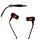 High Quality In-Ear Kopfh�rer kupfer/schwarz alle Handys